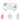 Amscan - Set De Chandelle (4)  - Esprit Libre - Happy Birthday - Party Shop
