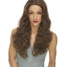 WESTBAY -Show brown wig for women – long curly premium wig for Halloween, cosplay, or stage performances - Party Shop