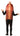 Rasta Imposta - Smoked hard salami costume adult one size – funny and original Halloween food outfit- Party Shop