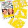 SNAZAROO - Snazaroo- 6 Pochoirs Pour Le Maquillage Animaux - Party Shop