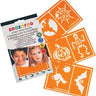 SNAZAROO - Snazaroo- 6 Pochoirs Pour Le Maquillage Halloween - Party Shop