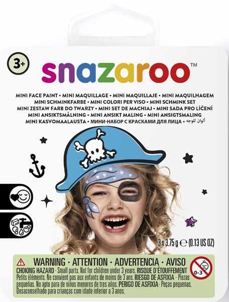 Snazaroo - Mini Ensemble Maquillage Pirate Bleu Party Shop