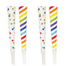 Unique - Soufflets (6) - Couleurs Assorties - Party Shop