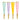 Unique - Soufflets (8) - Couleurs Assorties - Party Shop