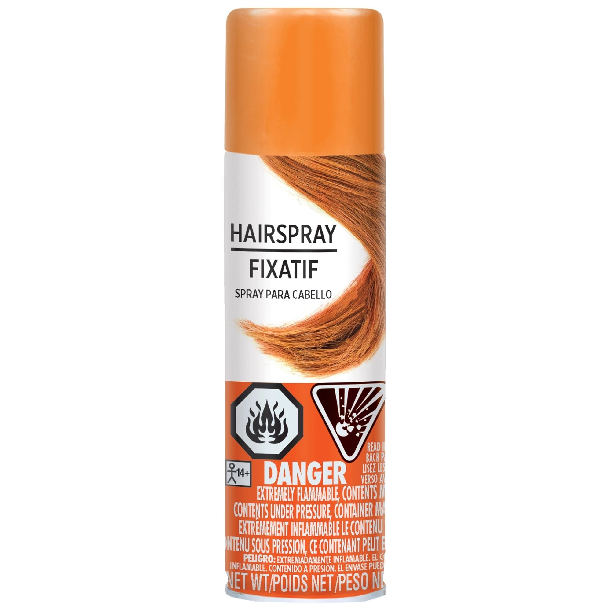 Spray Colorant pour cheveux - Orange Party Shop