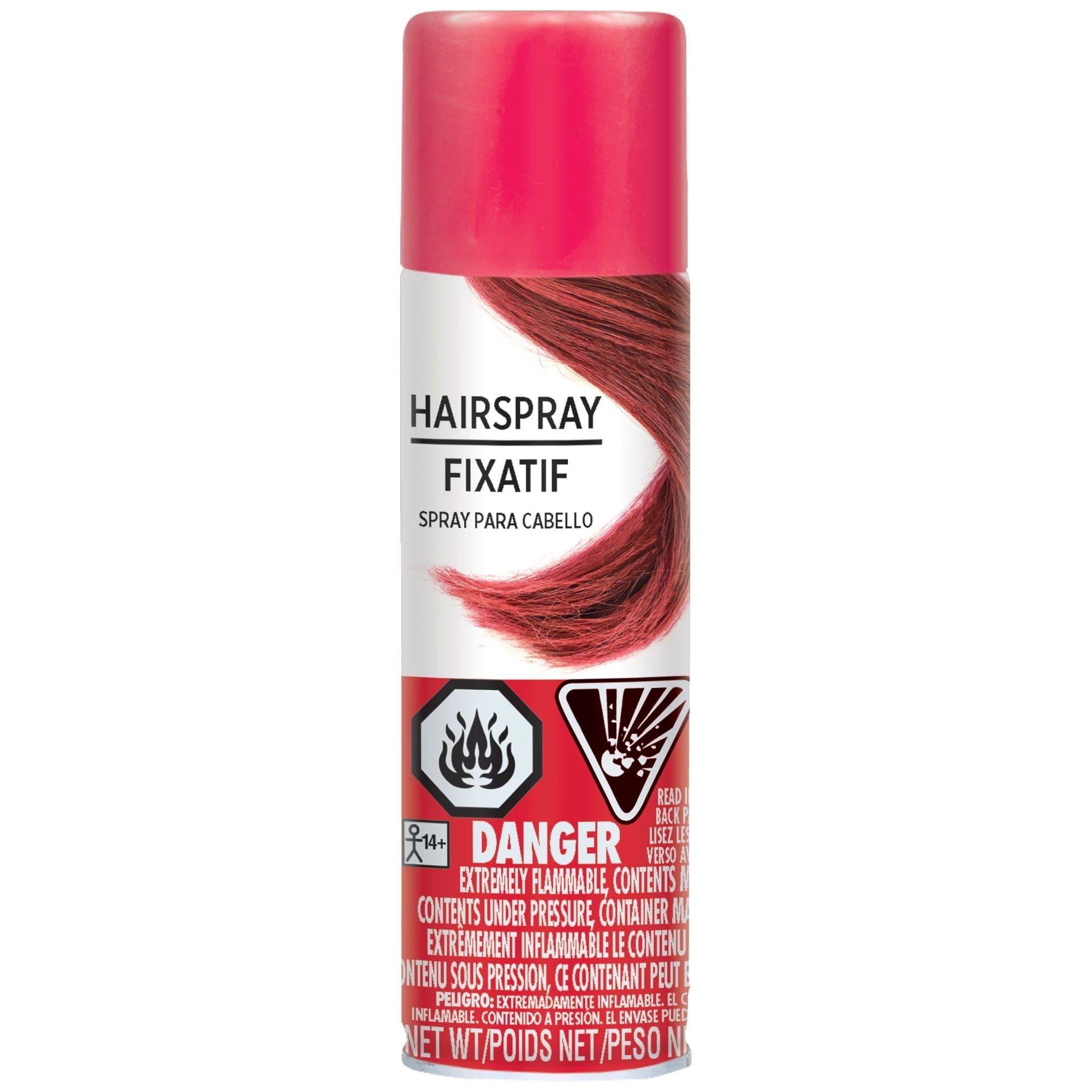 Spray Colorant pour cheveux - Rouge Party Shop