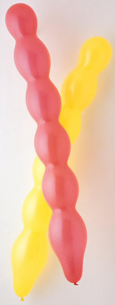 Unique - Ballons latex de fête Squiggly, 15 unités - Party Shop