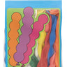 Unique - Ballons latex de fête Squiggly, 15 unités - Party Shop