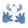 Disney Stitch kids accessory set with headband and gloves. Perfect for Halloween, cosplay, or themed party. - Disguise - Party shop