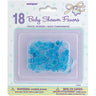 Unique - Suces Transparentes 1" (18) - Bleu - Party Shop
