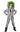 SUITMEISTER -Suitmeister Beetlejuice kids costume – black and white striped jacket, matching pants, and tie. Official Tim Burton Halloween cosplay outfi- Party Shop