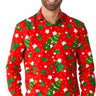SUITMEISTER - Suitmeister - Chemise Pour Homme - Arbres de Noël Et Étoiles - Party Shop