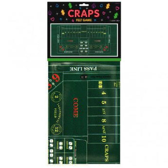 Tapis De Jeu En Feutre 6'X37" - Casino Party Shop