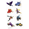 Amscan - Tatouage (8) - Batwheels - Party Shop