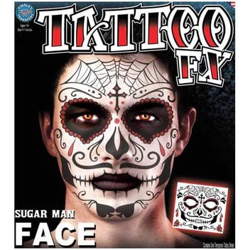 Tatouage Fx Pour Visage - Marié Morte Party Shop