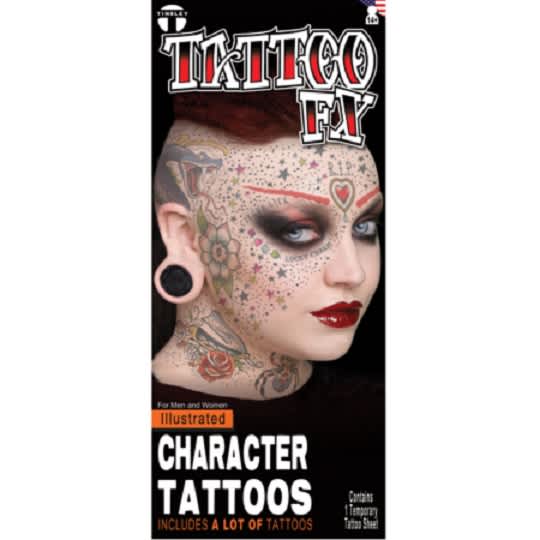 Tatouage Fx Visage - Rip Party Shop