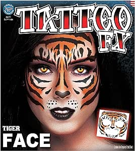 Tatouage Fx Visage - Tigre Party Shop