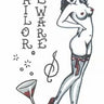 TINSLEY - Tatouage Temporaire - 1940"S Pin Up Girl - Party Shop