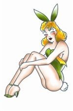 Tatouage Temporaire - Pin Up Bunny Party Shop