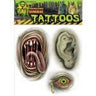 RUBIES - Tatouage Temporaire - Zombie - Party Shop