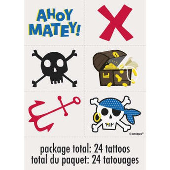 Tatouages (24) - Pirates Yoho Party Shop