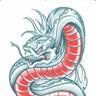 TINSLEY - Tatouages Temporaire  - Biker Serpent - Party Shop