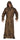 Tattered brown monk robe costume for adults – includes robe and rope belt – one size fits up to 200 lbs – perfect for Halloween or medieval themed parties.