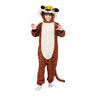 MOM - Child tiger costume kigurumi with hood and tail – fun and comfy animal outfit for kids 7 to 12 years – perfect for Halloween, carnival, cosplay or pajama party – Party Shop
