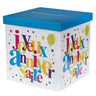 Santex - Tirelire Joyeux Anniversaire Festif Multicolore  8X8X8Po - Party Shop