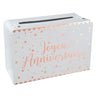 Santex - Tirelire Joyeux Anniversaire Métallisé Rose - Party Shop