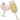 Ballon Mylar Supershape -Toast Champagne et cocktail