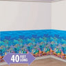 Amscan - Toile De Fond Recif Corallien (4' X 40') - Party Shop