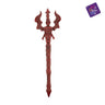Devil trident 71 cm Halloween accessory. Scary pitchfork prop for demon or devil costume. Perfect for cosplay, carnival and horror parties. - MOM - Party shop