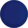 Pack of 20 true navy 9-inch round paper plates – elegant disposable tableware for birthdays, weddings, baby showers, or Halloween parties – Party Shop - Unique