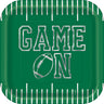 Unique - Assiettes 9po (8) Football Game On Superbowl - Party Shop
