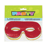 Unique - Masques Métalliques 8/pqt assorties - Party Shop