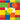 Serviettes cocktail Blocs lego (16 unités)