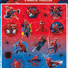 Unique - Autocollants (4 Feuilles) - Spider-Man - Party Shop