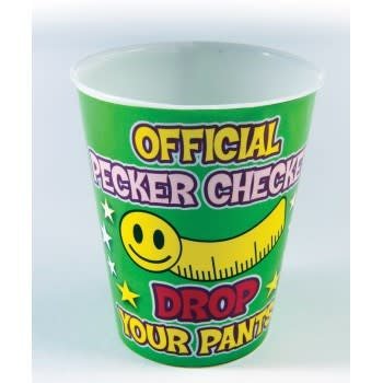 Verre À Shooter - "Official Pecker Checker" Party Shop