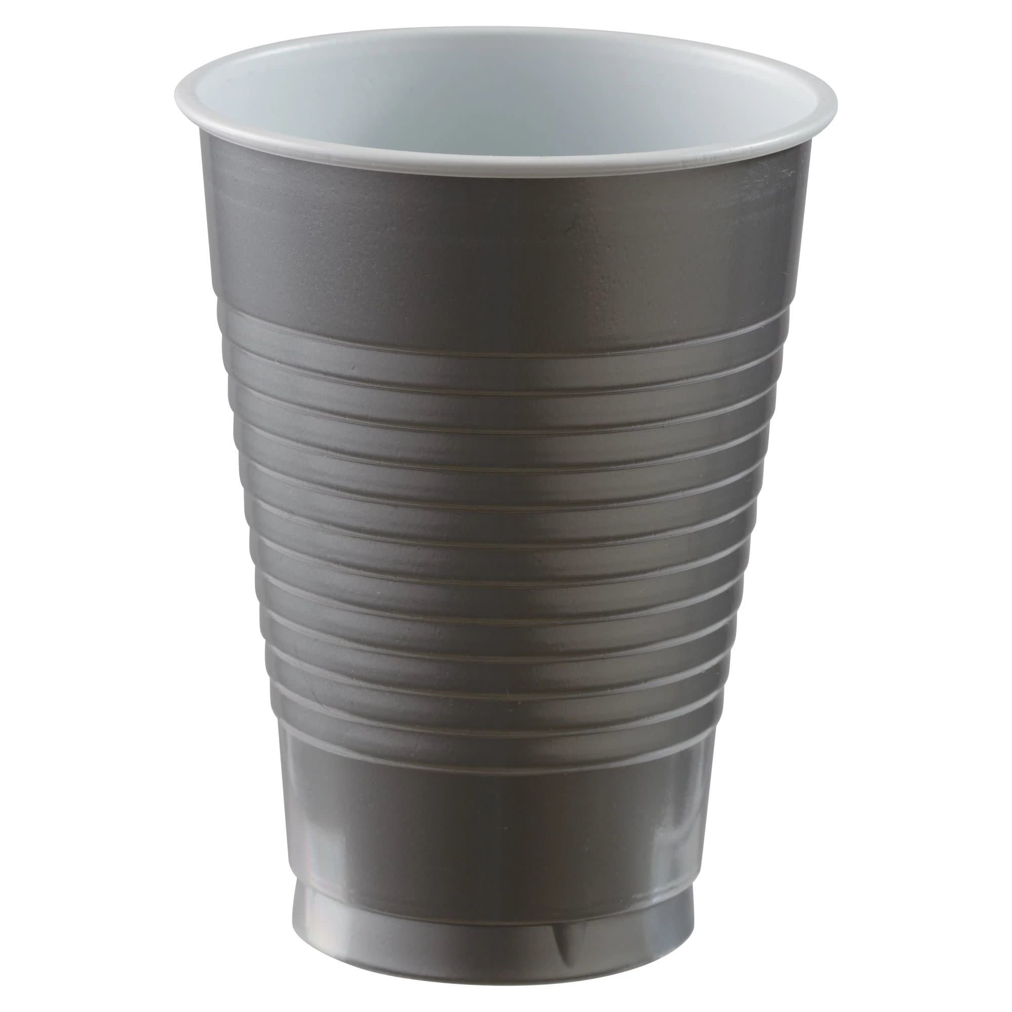 Verre De Plastique 12Oz (20) - Argent Party Shop