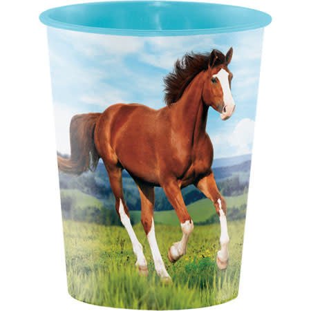 Verre De Plastique 16Oz - Cheval & Poney Party Shop