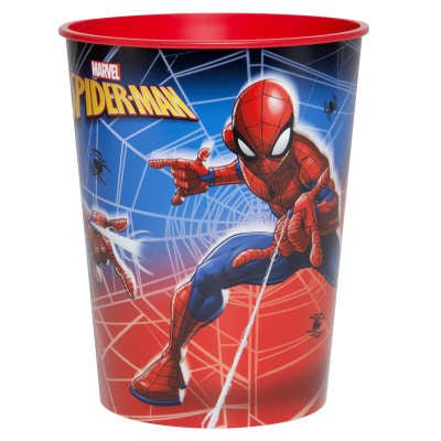 Verre De Plastique 16Oz - Spider - Man Party Shop