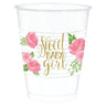 Amscan - Verre De Plastique (25) - Sweet Baby Girl - Party Shop