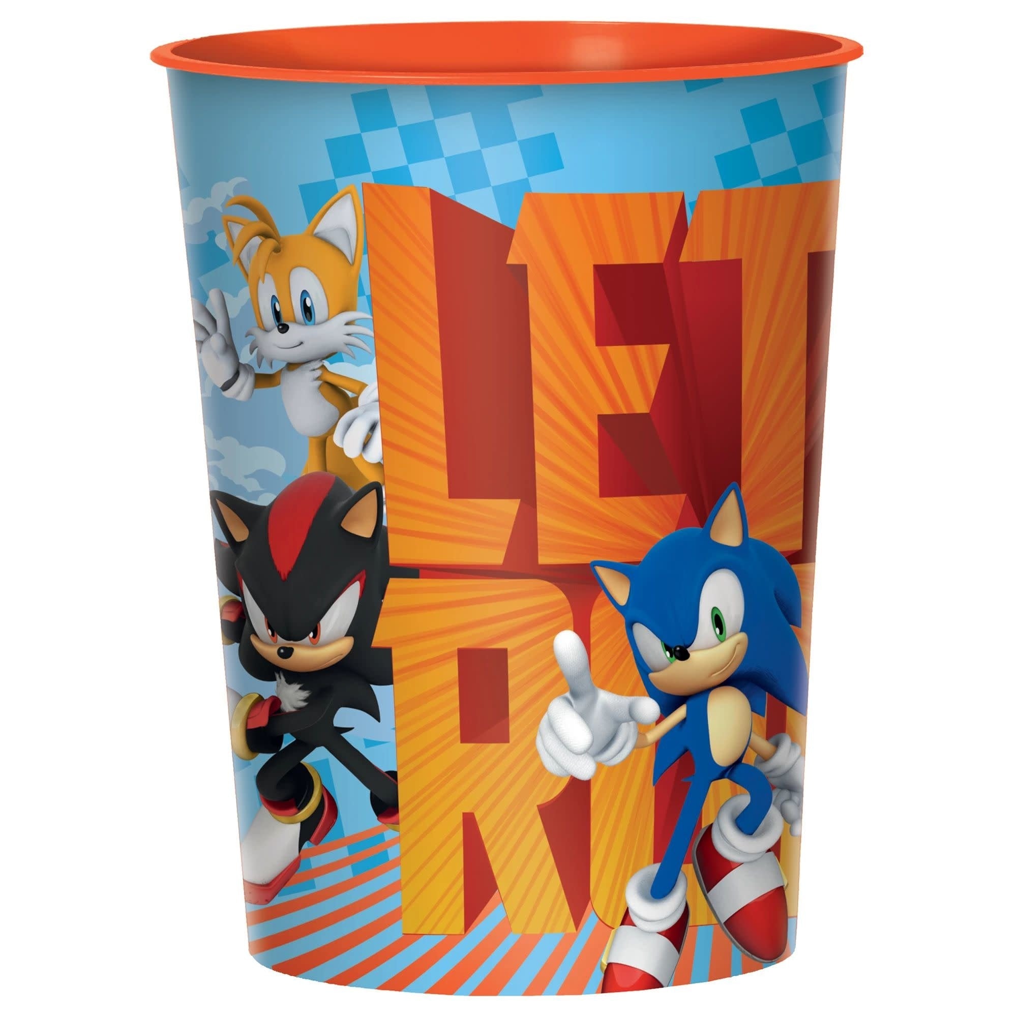 Verre En Plastique 16 Oz - Sonic Party Shop