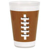 Unique - Verre en Plastique 16Oz (6) - Football - Party Shop