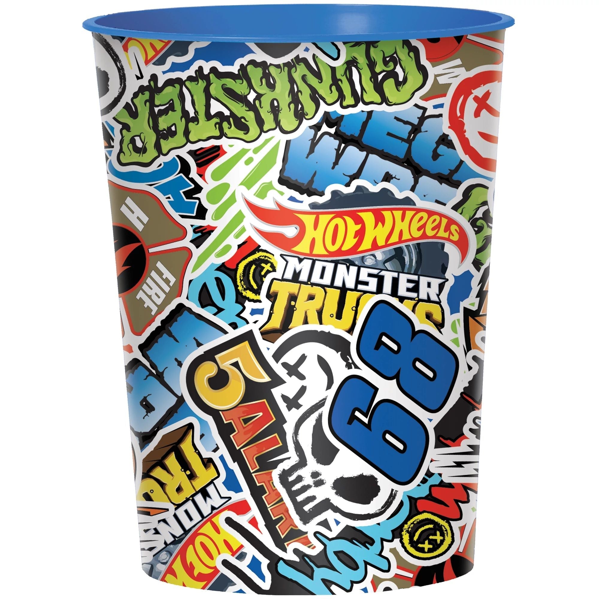 Verre en plastique 16oz - Hot Wheels Monster Truck Party Shop