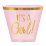 Amscan - Verres 90Z - It'S A Girl (30) - Party Shop