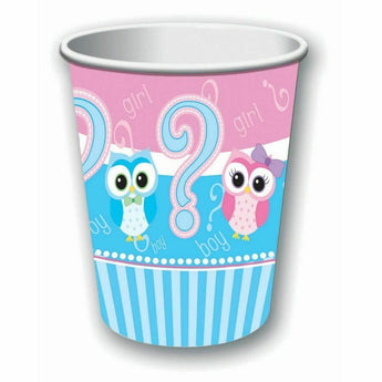 Verres 9Oz (12) - Garçon Ou Fille? Party Shop