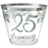 Amscan - Verres 9Oz ( 30) - 25E Anniversaire Mariage - Party Shop