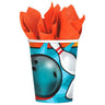 Amscan - Verres 9Oz (8) - Bowling - Party Shop